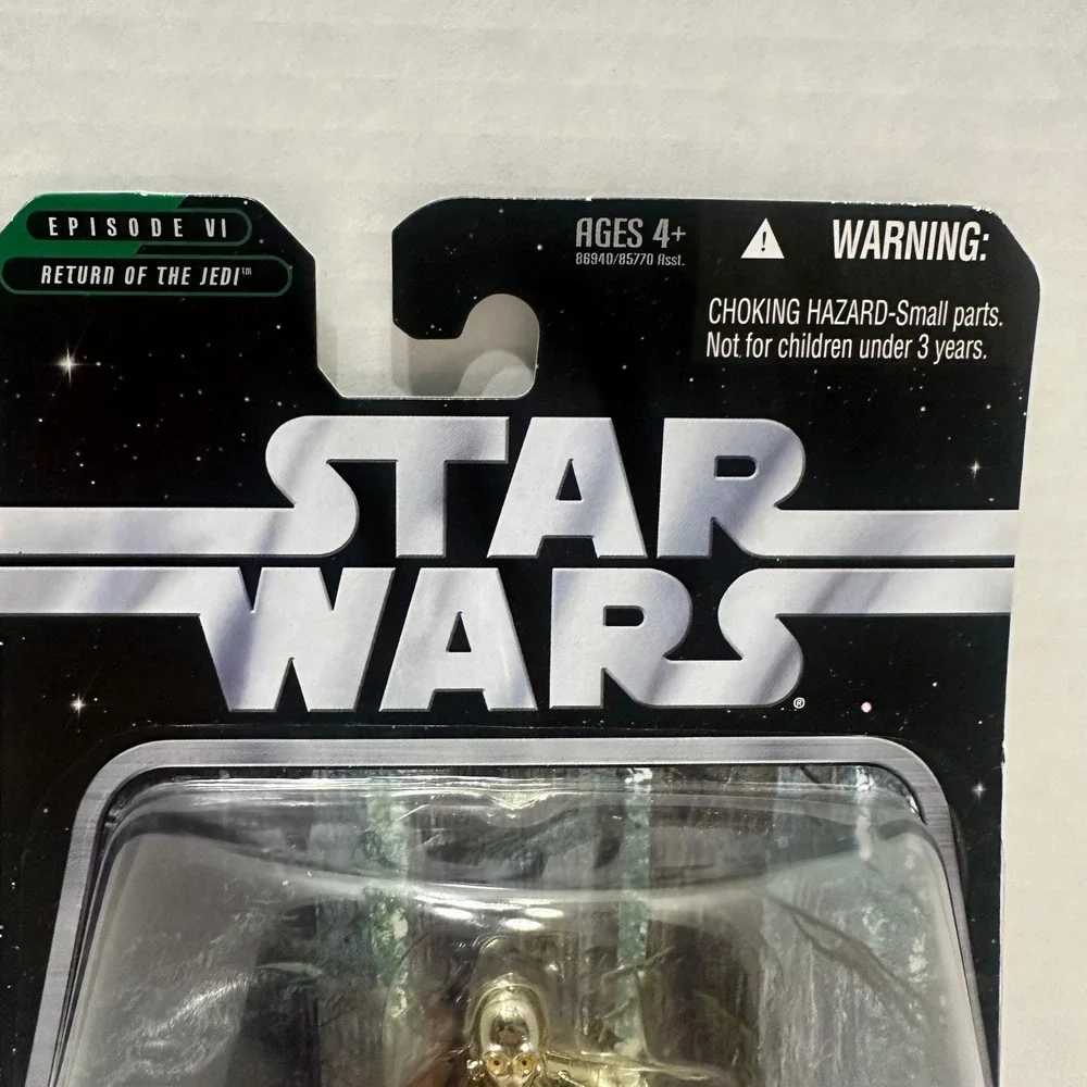 Star Wars The Saga Collection C-3PO w/ Ewok Throne #042 - New in Sealed Package